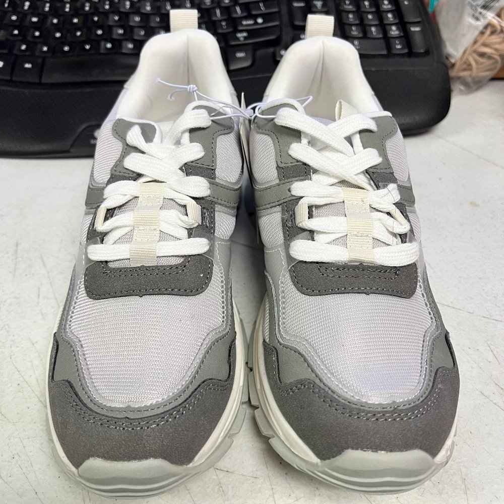 Women's Indigo Sneakers A New Day Gray Memory Foam Size 6 1/2